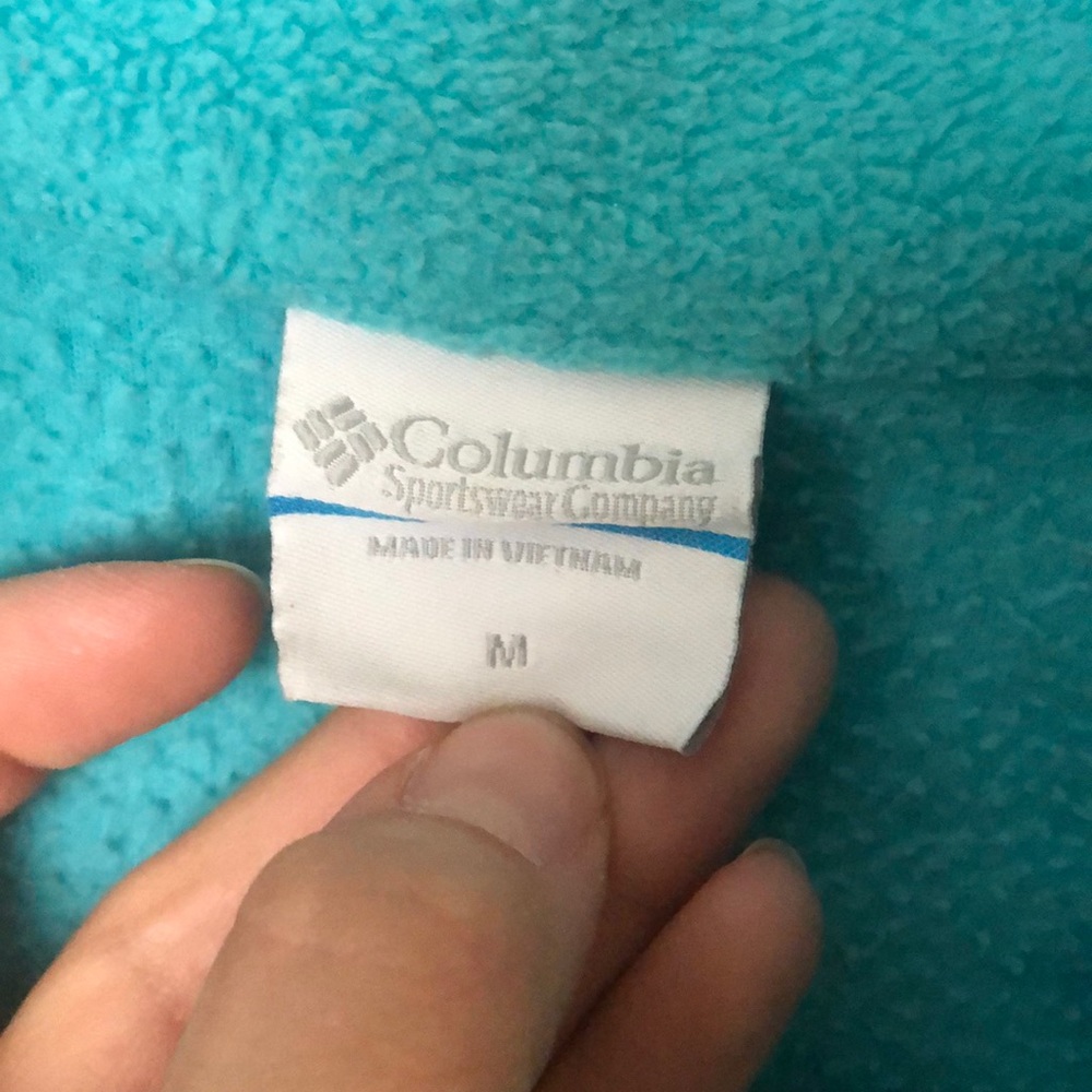 Turquoise Columbia Jacket - Picture 3 of 3